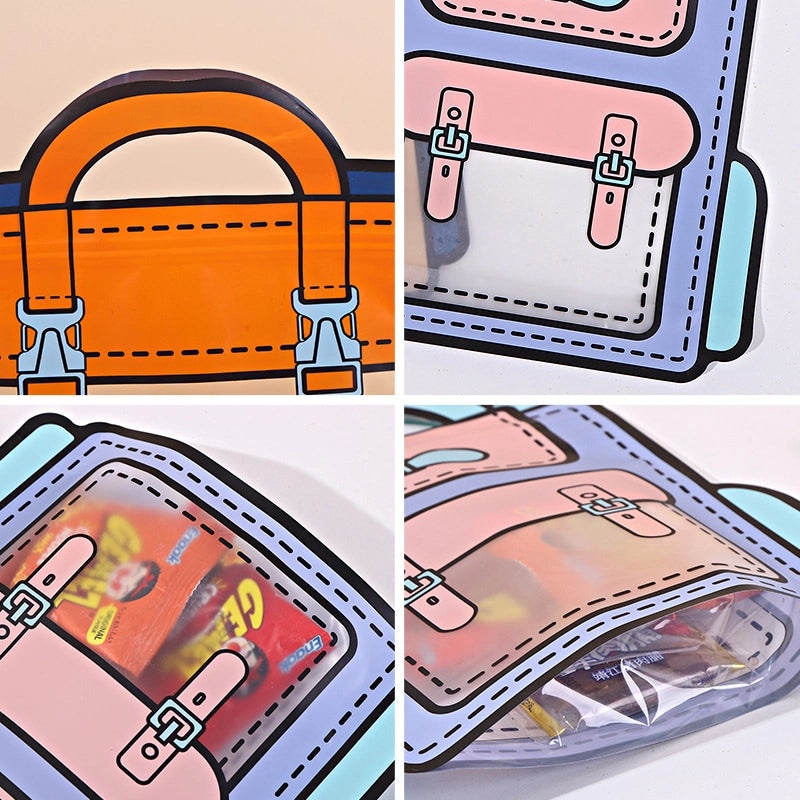 Adorable School Backpack with PE PET Transparent Design|School Bags & Backpacks