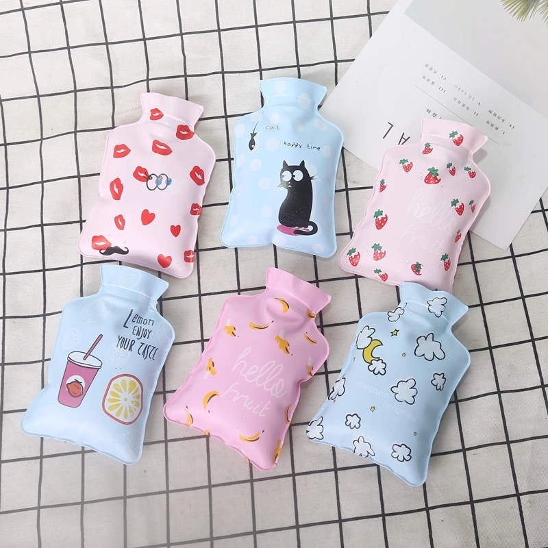 Minimalist Fruit Design PVC Hot Water Bottle for Cold Weather|Home & Living