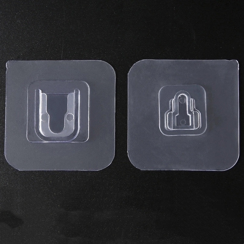 Durable Solid Color Plastic Hooks for Everyday Use|Home Organization & Storage Accessories