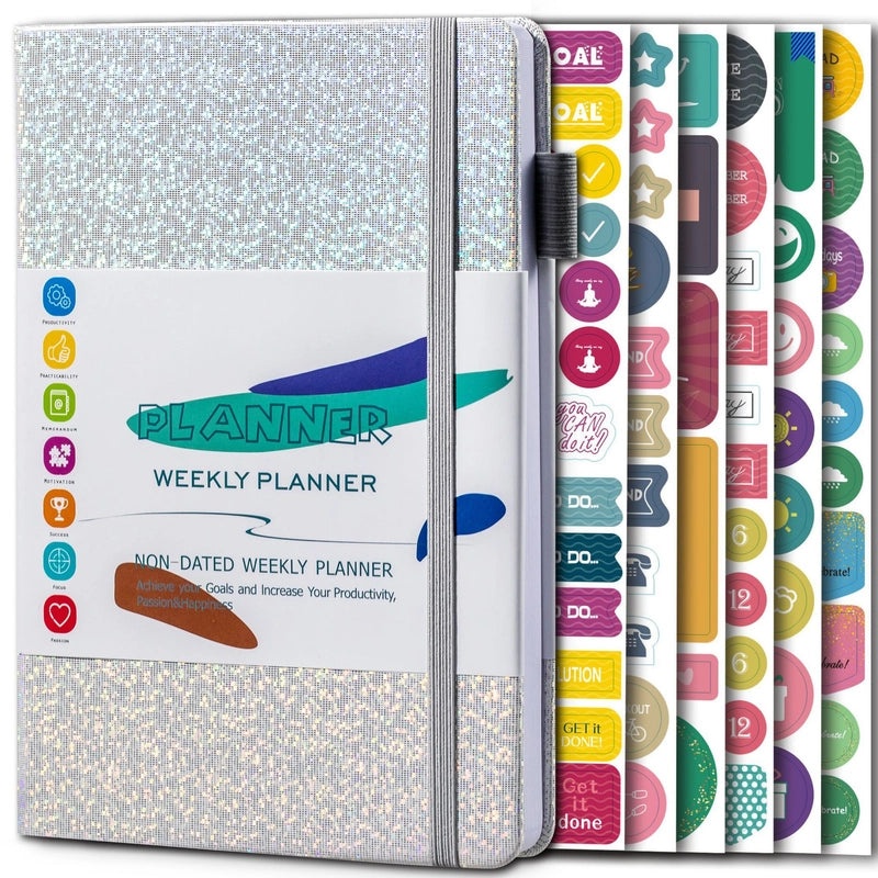 May Plan Weekly Undated Notebook|Stationery & Office Supplies