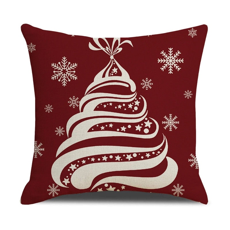 Stylish Elk Print Polyester Pillow Covers | Home Decor Pillows