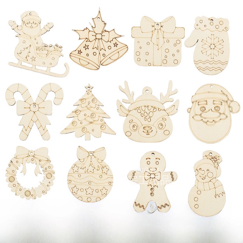 Minimalist Composite Wood Plate for Children’s Day Christmas New Year Birthday Office Home Decor|Home Decor