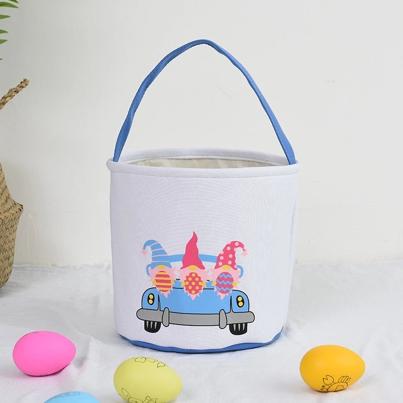 Minimalist Easter Rabbit Cloth Basket for Daily Use | Home Decor & Seasonal Accessories