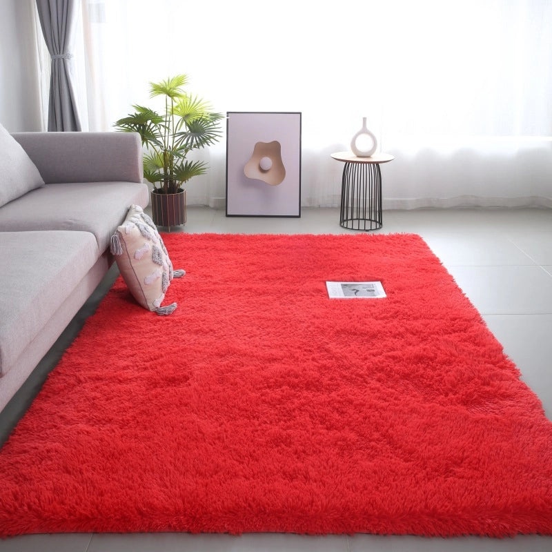 Casual Vacation Solid Color Polyester Fiber Carpet Bedding Set|Home Decor & Bedding