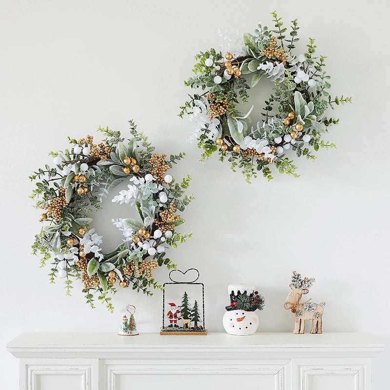 Festive Christmas Wreath Ornament for Home and Tree Window Hanging|Christmas Decorations