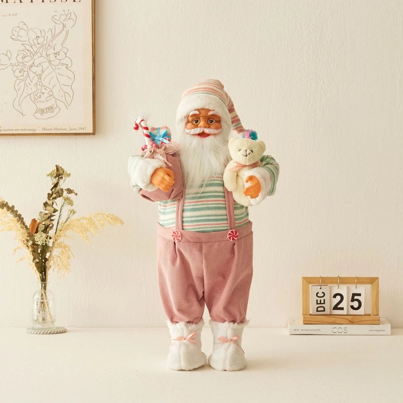 Festive Santa Claus PVC Christmas Party Decorations|Holiday Party Supplies