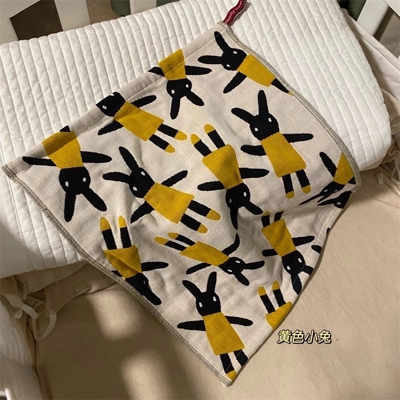 Adorable Animal Print Cotton Towels for Kids|Home & Kitchen Bath Towels