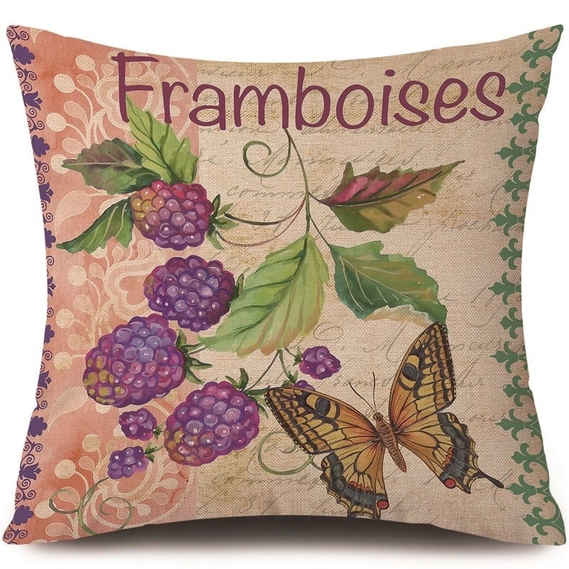 Trendy Animal and Floral Linen Pillow Covers|Home Decor Pillows