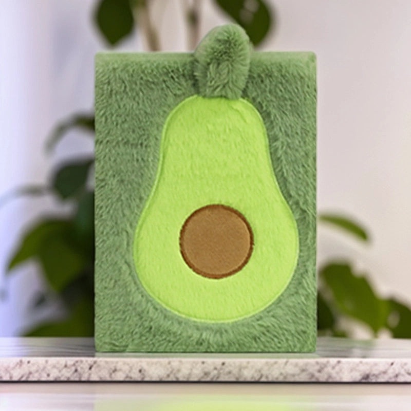 Cute Fruit Plush A5 Handheld Diary Notepad 1 Piece | Stationery & Journals