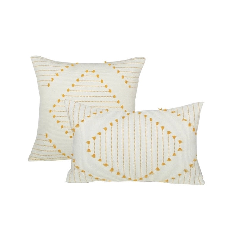 Vintage Striped Tufted Cushion Cover|Home Decor Pillows