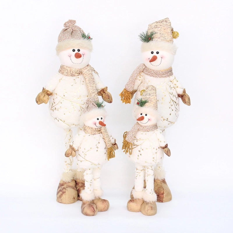 Festive Snowman Plush Party Decorations|Holiday Party Supplies