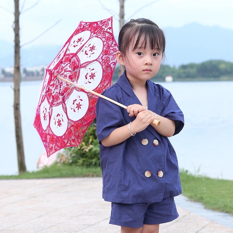 Handmade White Bridal Umbrella for Photography and Decorative Craft Use|Bridal Accessories