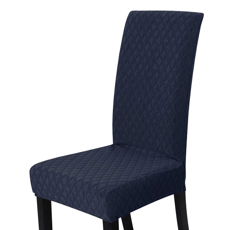Four Seasons Elastic Jacquard Chair Cover Integrated Design for Dining Hotel Chairs Stools Modern Simple | Chair Covers