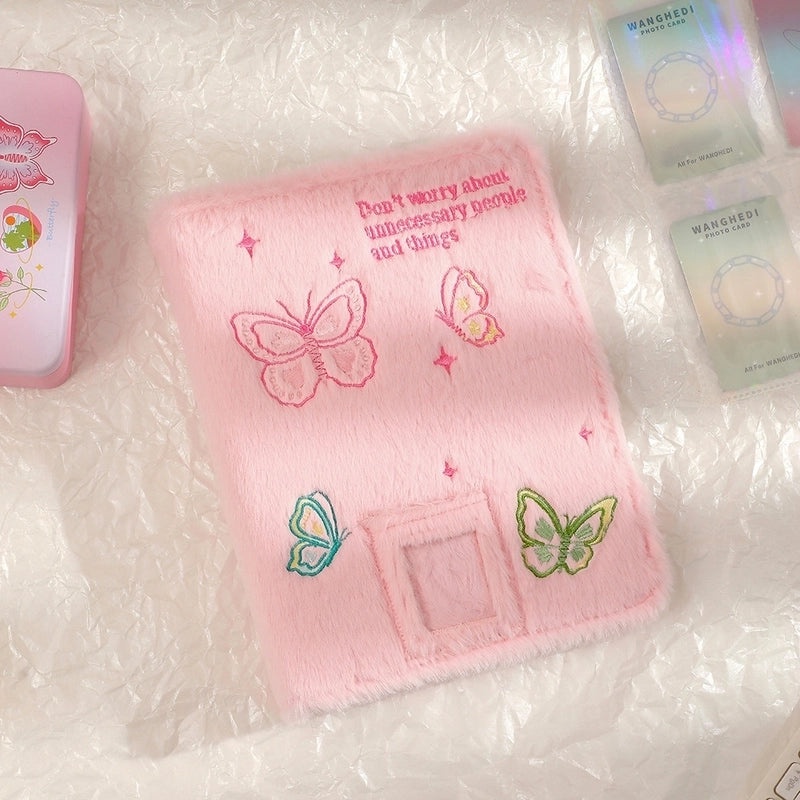 Retro Butterfly Photo Album with Mixed Materials for Daily Memories | Photo Albums & Scrapbooks