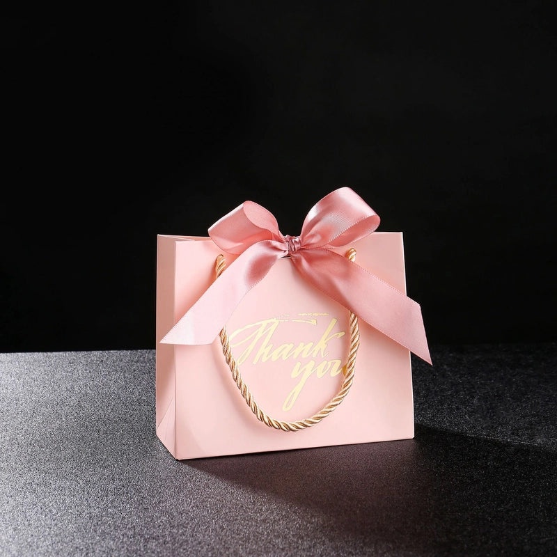 Elegant Wedding Gift Bags with Letter Bow Knot Design | Party Supplies & Gift Wrapping
