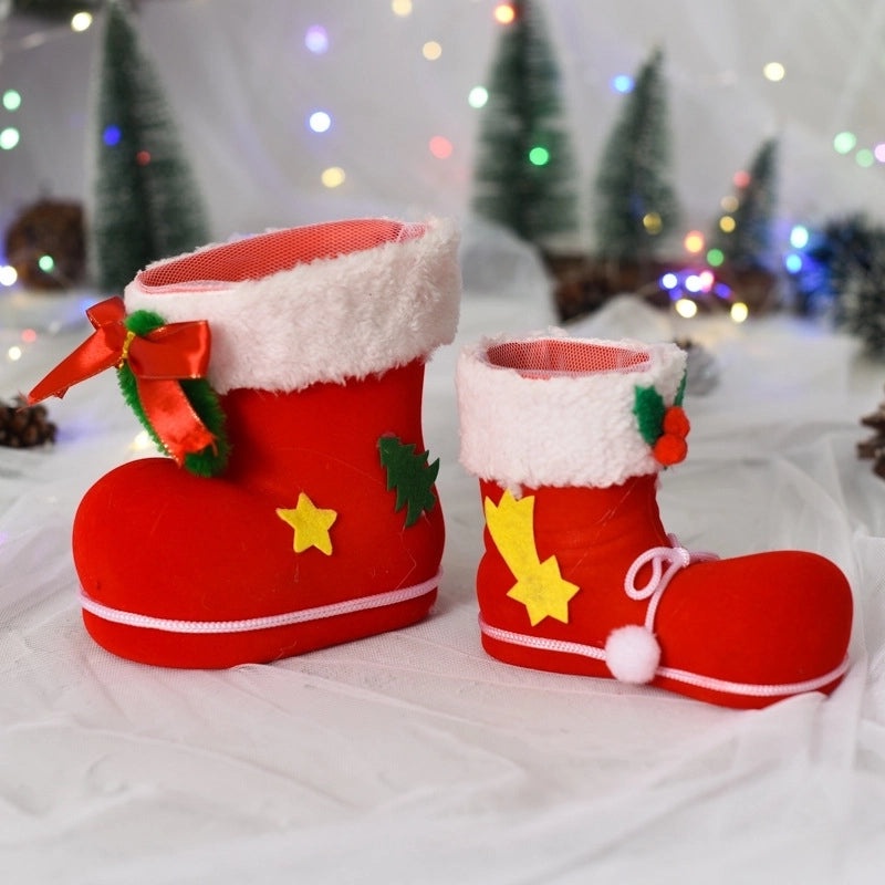 Cute Christmas Cartoon Socks Gift Bags for Family Party | Holiday Gifts & Accessories