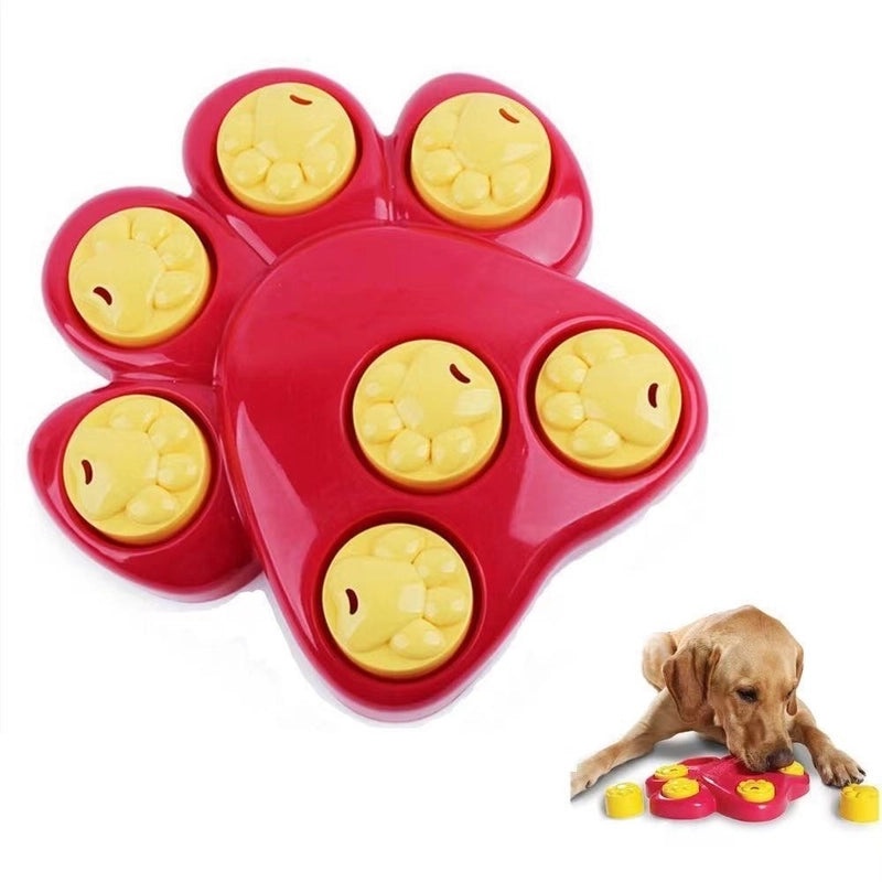 Eco-Friendly Minimalist Pet Toy Plastic Footprint Design 1 Piece|Pet Supplies Toys