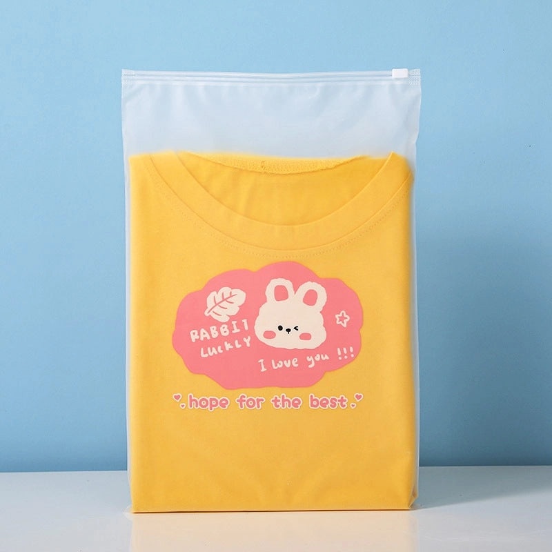 Adorable Cartoon Patterned PE Storage Bag for Daily Use|Home Storage & Organization