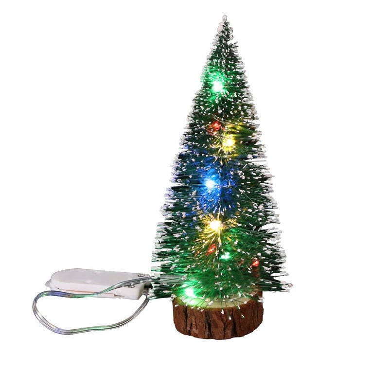 Casual Christmas Tree Plastic Iron Table Decoration for Family Gathering | Holiday Home Decor