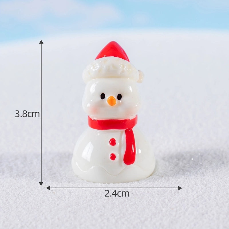 Creative Mini Santa Snowman Crystal Ball Ornaments for Desktop Decoration | Home Decor Accessories
