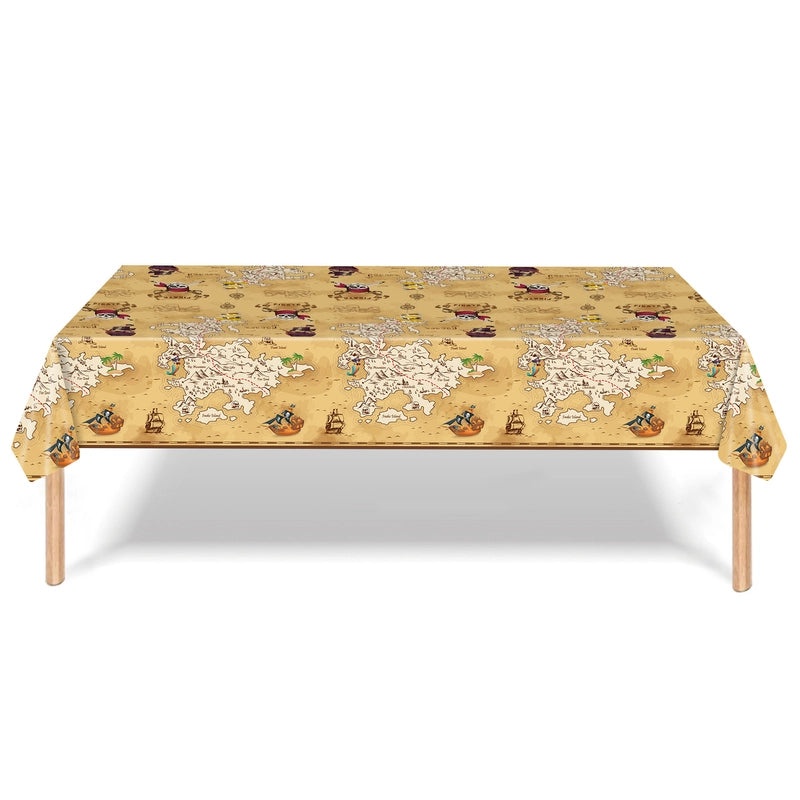 Personalized Birthday Map Party Tableware Set | Party Supplies