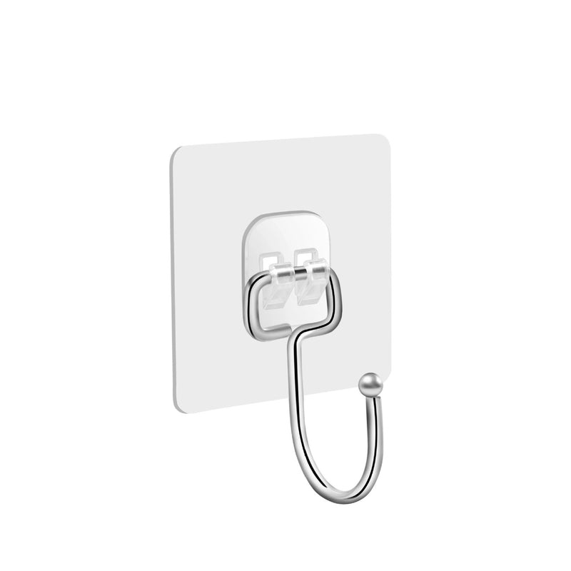 Minimalist Solid Color PVC Wall Hooks|Home Organization Accessories