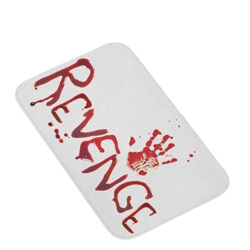 Halloween Retro Solid Color Polyester Floor Mat Bath Mat for Bathroom|Home Decor & Bath Accessories