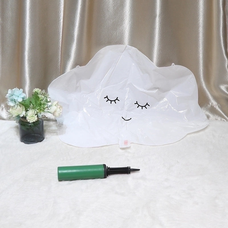 50-Piece Cloud-Shaped Aluminum Foil Balloons Set for Party Decorations|Party Supplies