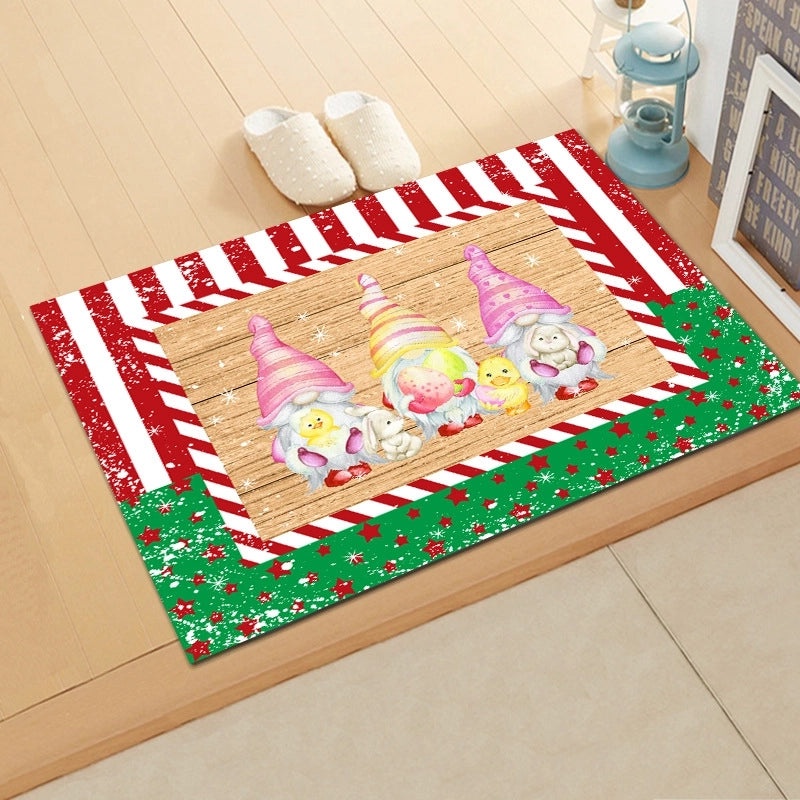 Beach Theme Cartoon Polyester Floor Mat|Home Decor Accessories