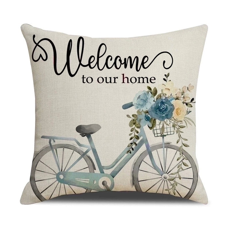 Classic Minimalist Color Block Linen Pillow Covers|Home Decor Pillows