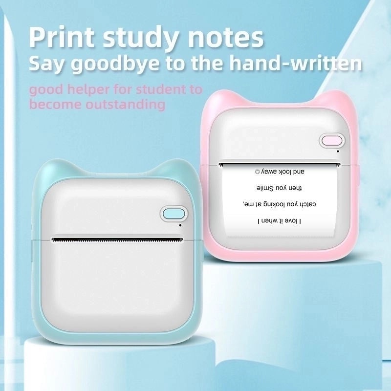 Portable Mini Wireless Bluetooth Thermal Printer|Electronics Accessories
