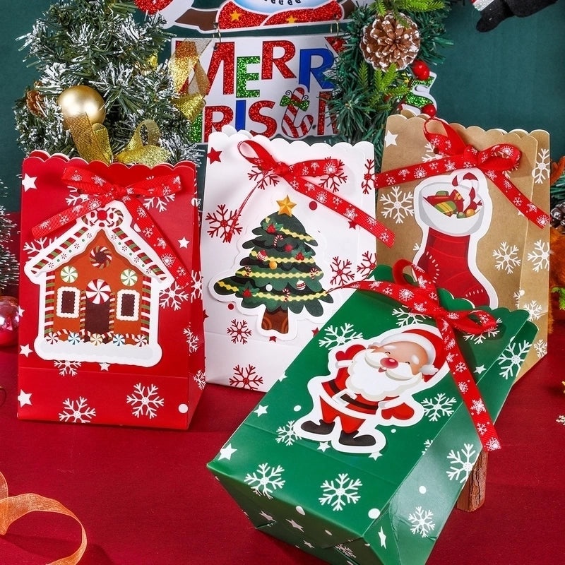 Christmas Casual Christmas Tree Santa Claus Party Gift Wrapping Supplies | Holiday Party Decorations