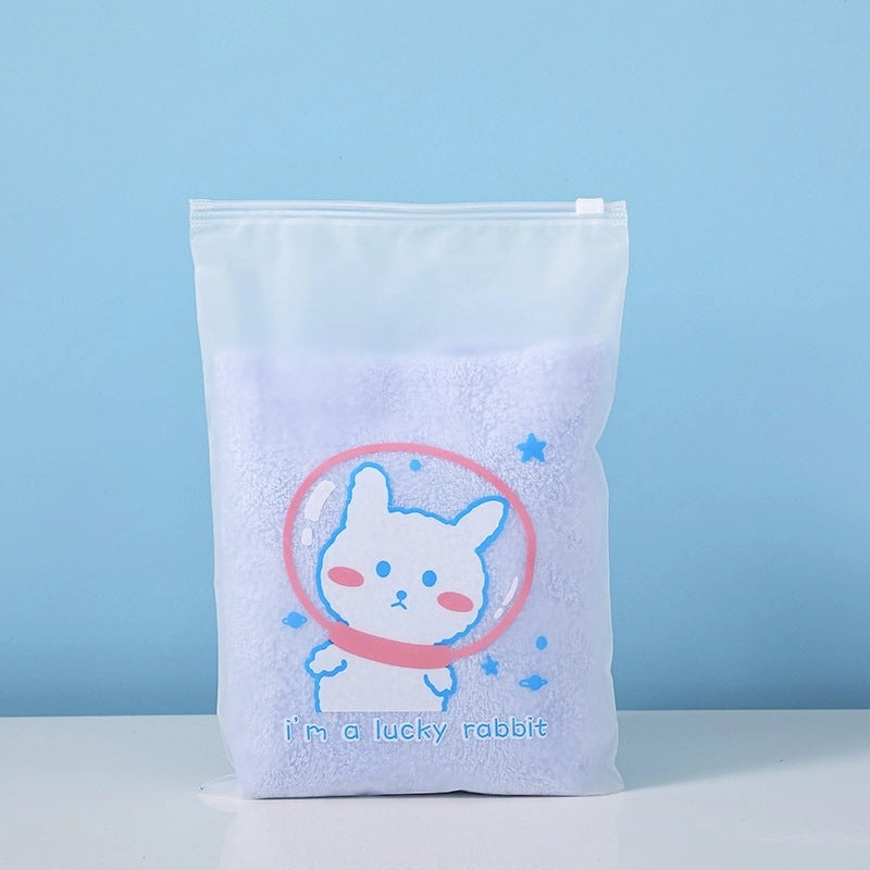 Adorable Cartoon Patterned PE Storage Bag for Daily Use|Home Storage & Organization