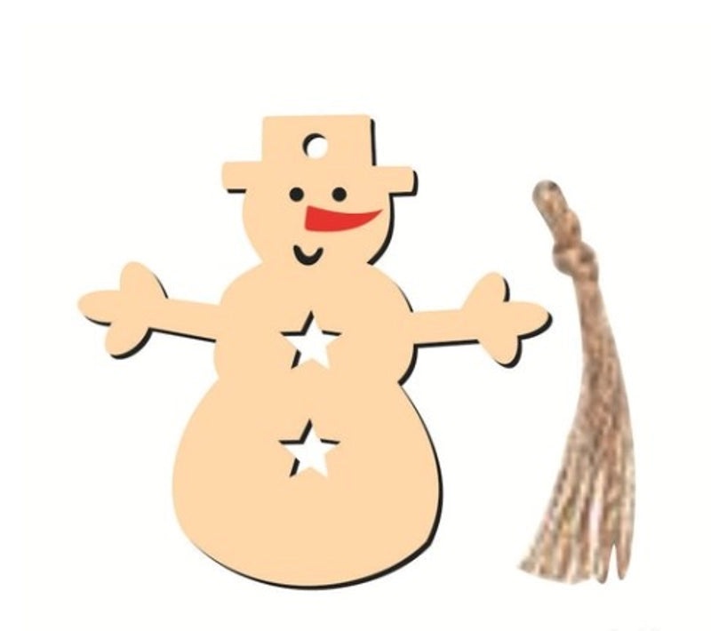 Christmas Cartoon Wooden Hanging Ornaments Daily Use|Home Decor Ornaments