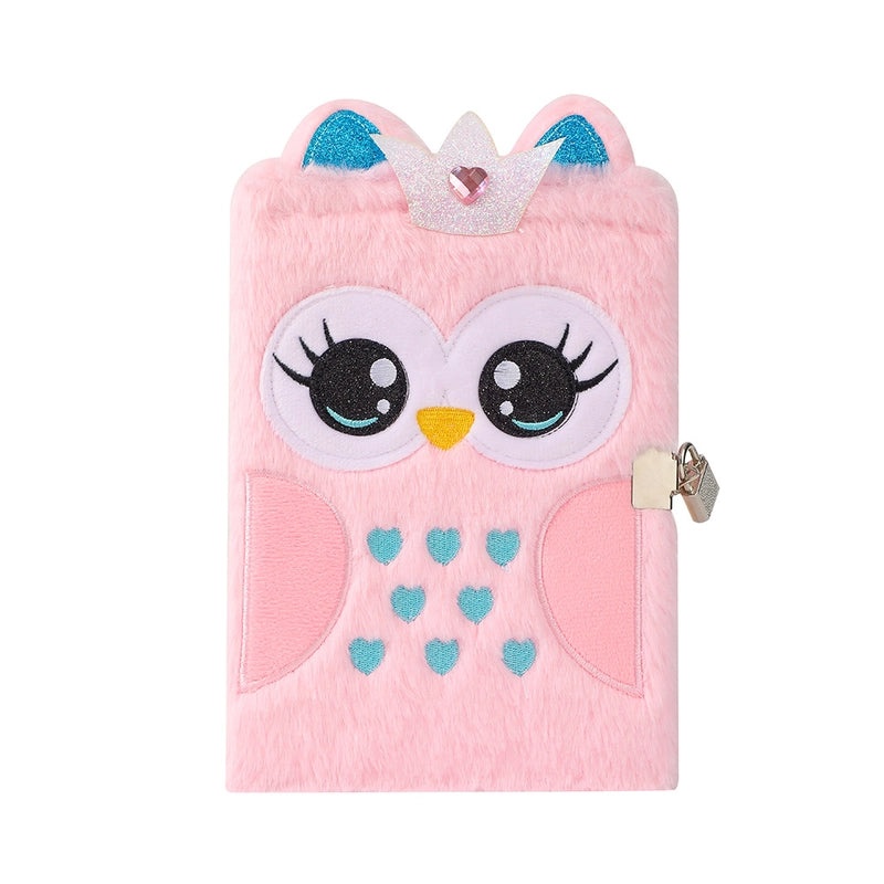 Cute Animal Plush School Notebook | Stationery & School Supplies