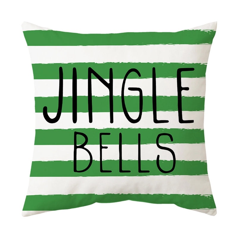 Christmas Tree Santa Elk Holiday Polyester Pillow Covers|Home Decor Pillows