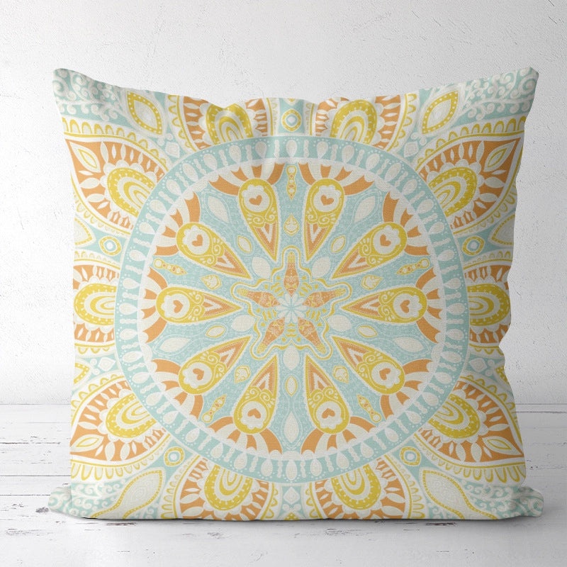 Vintage Printed Polyester Pillow Covers for Couch & Sofa | Home Decor Pillows
