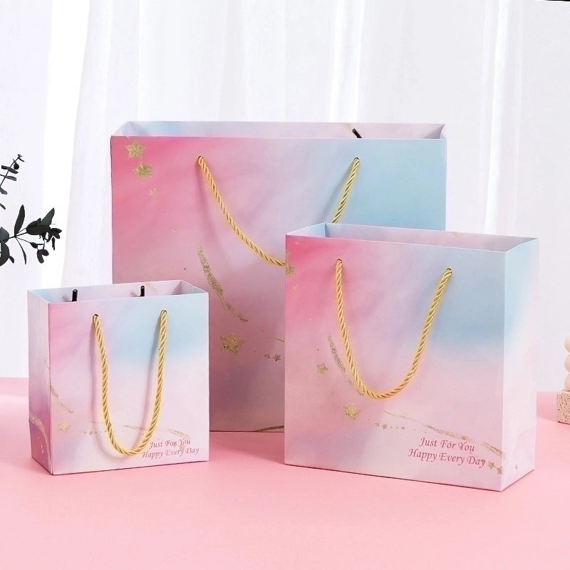 Colorful Tie Dye Paper Gift Bags for Party Favors|Party Supplies