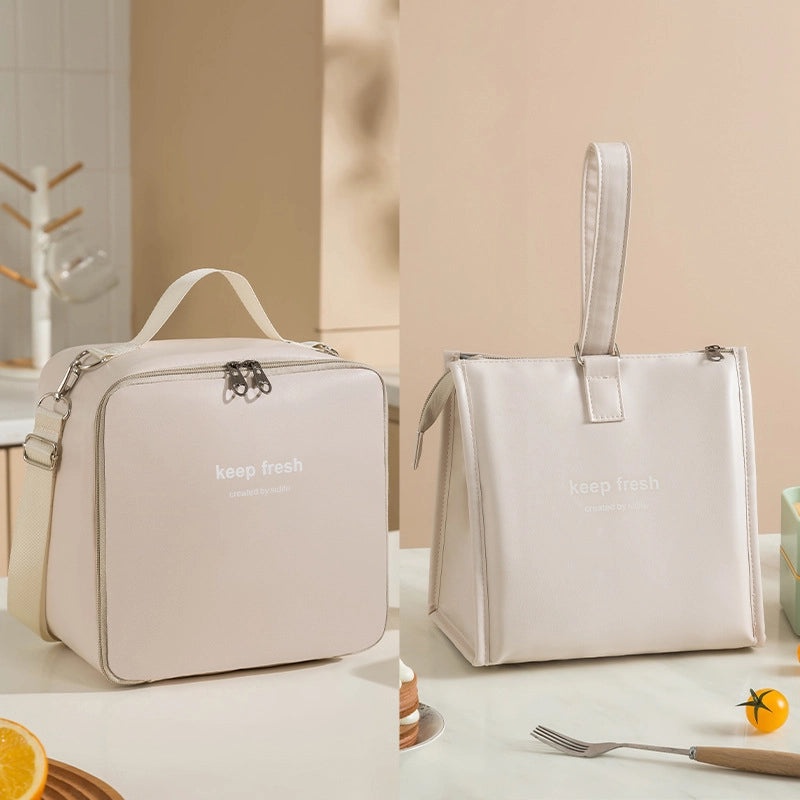 Thickened PU Insulation Lunch Bag Set|Insulated Lunch Bags