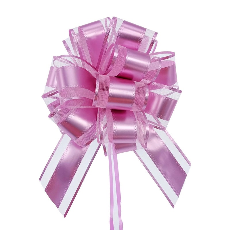 Large Matte Metal Color Ball Flower for Christmas Gift Packaging | Christmas Decorations