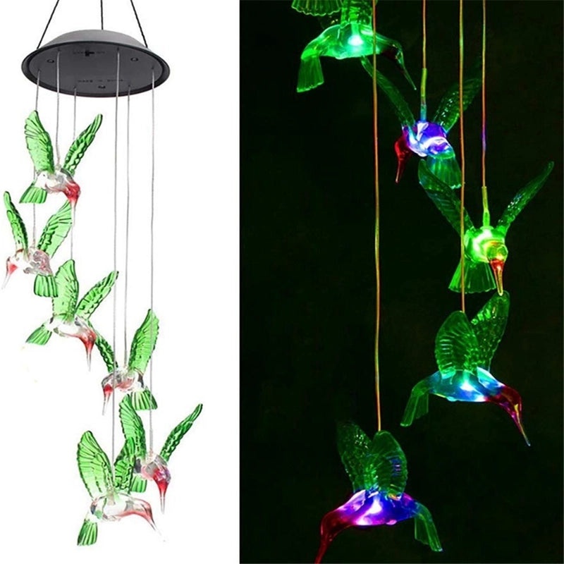 Charming Bird-Shaped Plastic Outdoor Fairy String Lights|Outdoor Lighting