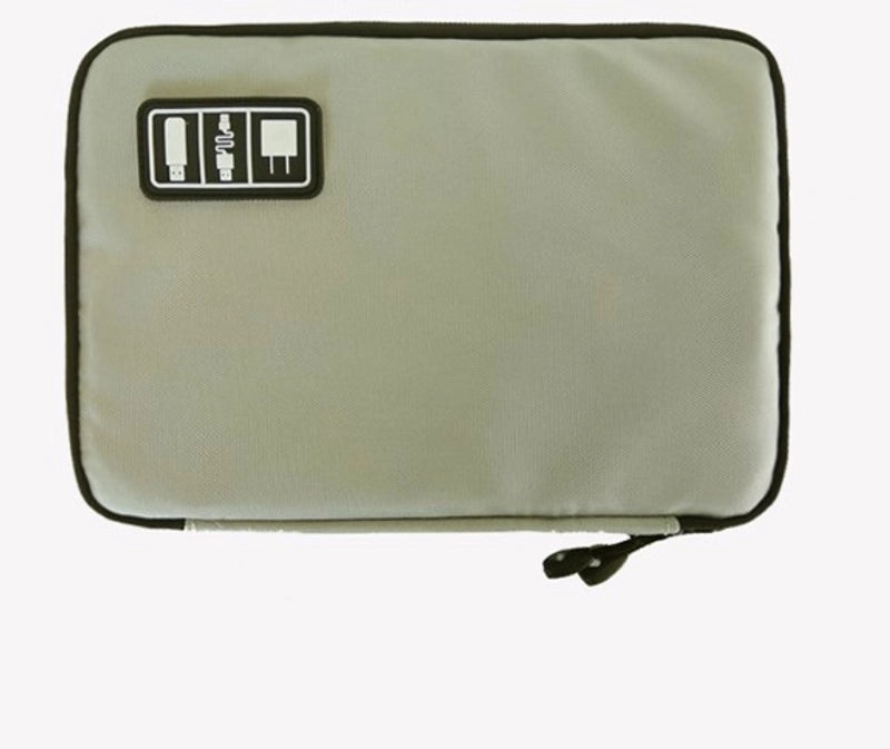 Vintage Solid Color Nylon Digital Organizer Pouch|Digital Storage Bags