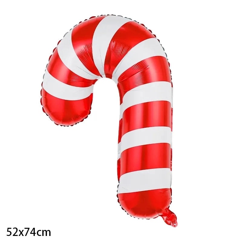 Christmas Santa Claus and Reindeer Candy Foil Party Balloon | Party Supplies