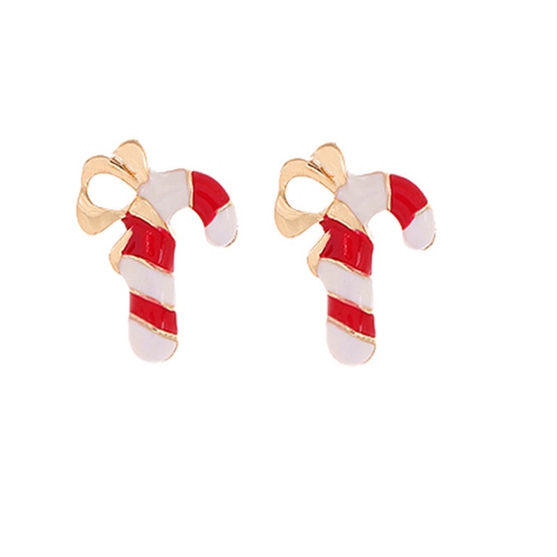 Christmas Cute Minimalist Alloy Christmas Tree Santa Claus Snowman Party Festival Decoration|Holiday Jewelry Accessories