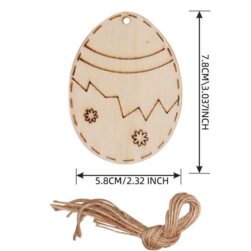 Wooden Christmas Tree Pendant Ornament Creative Carving Home Decoration Supplies|Christmas Decorations