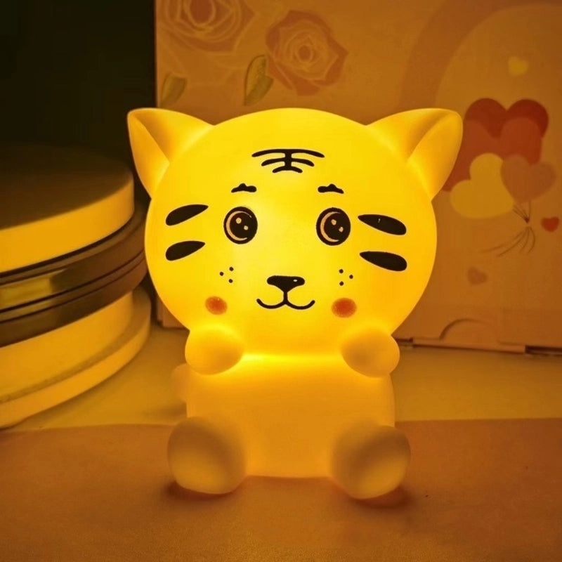 Adorable Elephant Shaped PVC Night Light for Indoor Use|Home Decor & Lighting