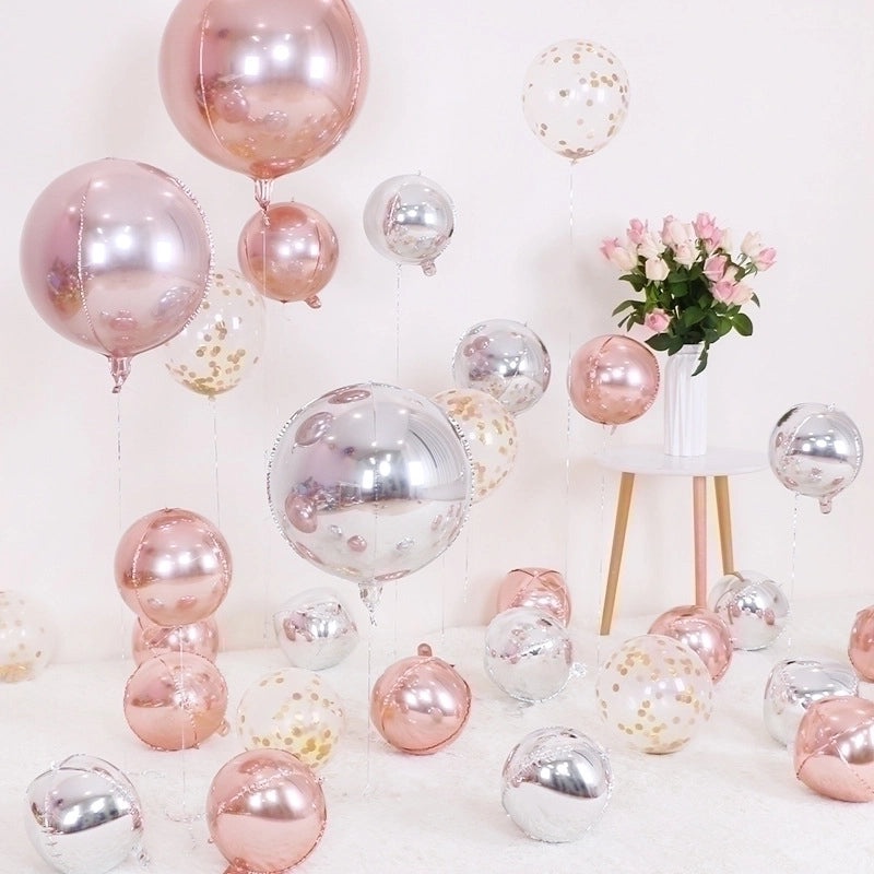 Solid Color Aluminum Foil Balloons for Birthday and Wedding Decorations|Party Supplies & Decorations