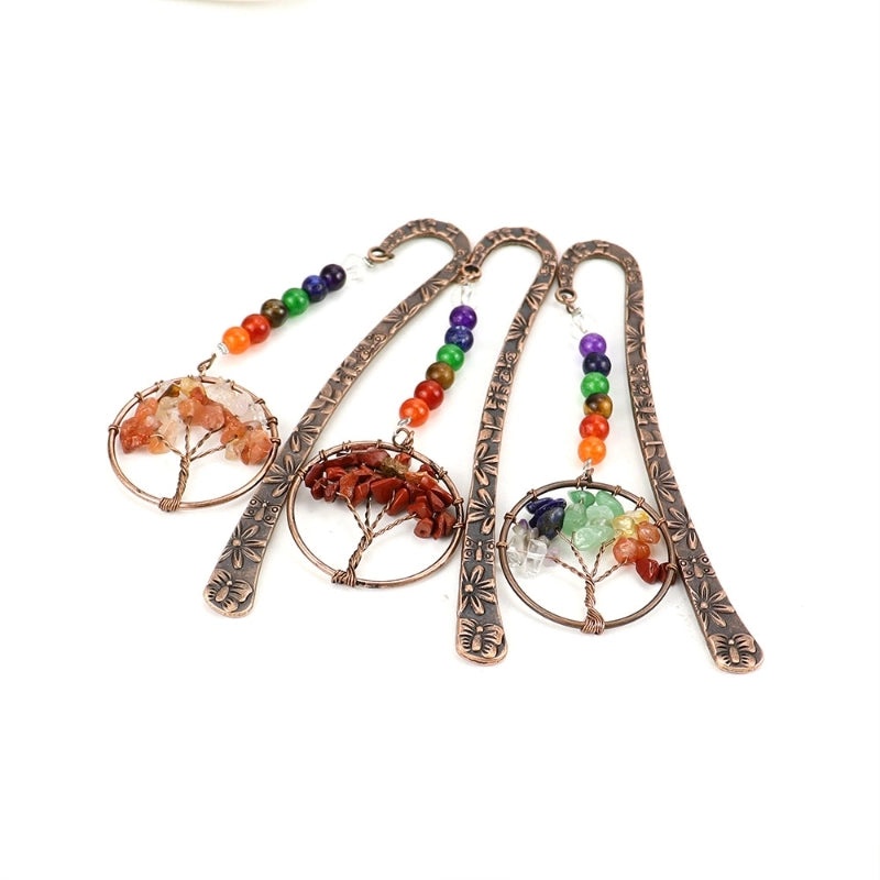 Vintage Natural Gravel Crystal Handmade Bookmark | Jewelry & Accessories