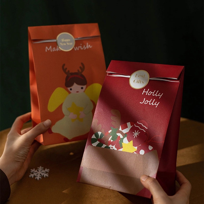 Christmas Tree Gift Bags Christmas Holiday Wrapping Supplies Festive Christmas Fashion Packaging | Holiday Gift Wrap Supplies