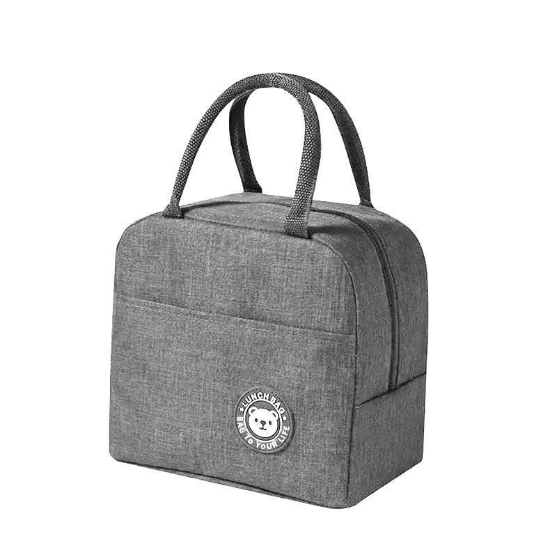 Insulated Waterproof Aluminum Foil Lunch Bag Portable Thermal Cooler for Work, School & Travel | Lunch Bags & Coolers